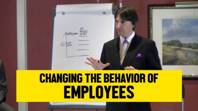 Changing the Behavior of Employees