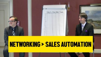 Networking is Better Than Sales Automation
