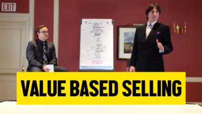 Value Based Selling